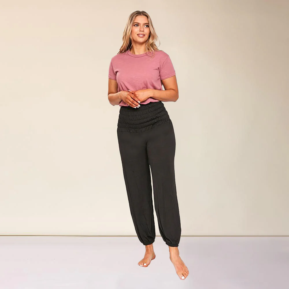 Ellie Lounge Pant (Black) - Image 4