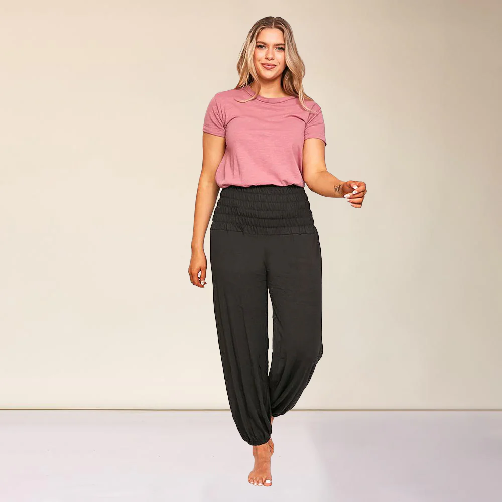 Ellie Lounge Pant (Black) - Image 5