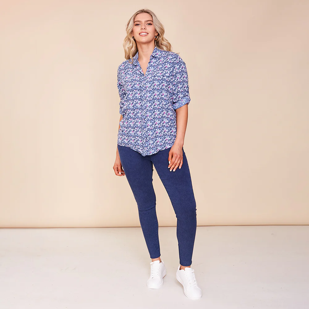 Tina Shirt (Denim) - Image 2