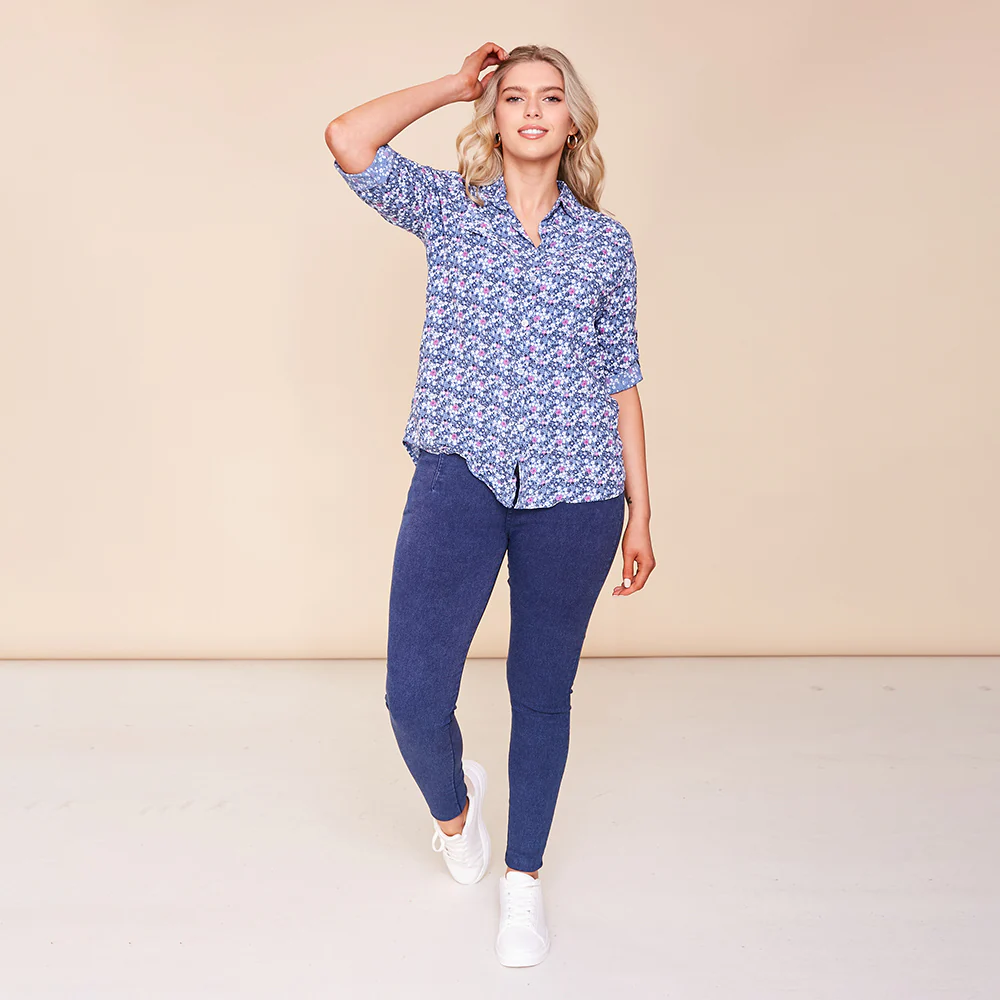 Tina Shirt (Denim) - Image 3