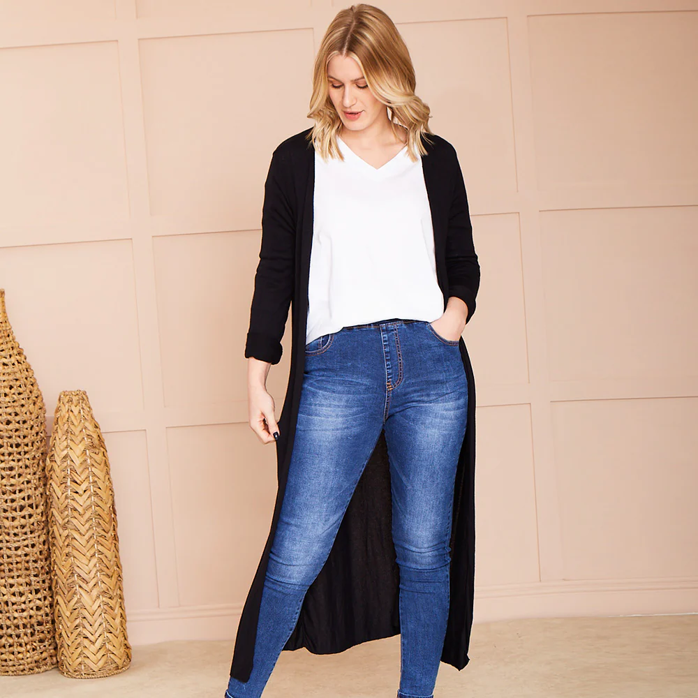 Emilia Cardigan (Black) - Image 4