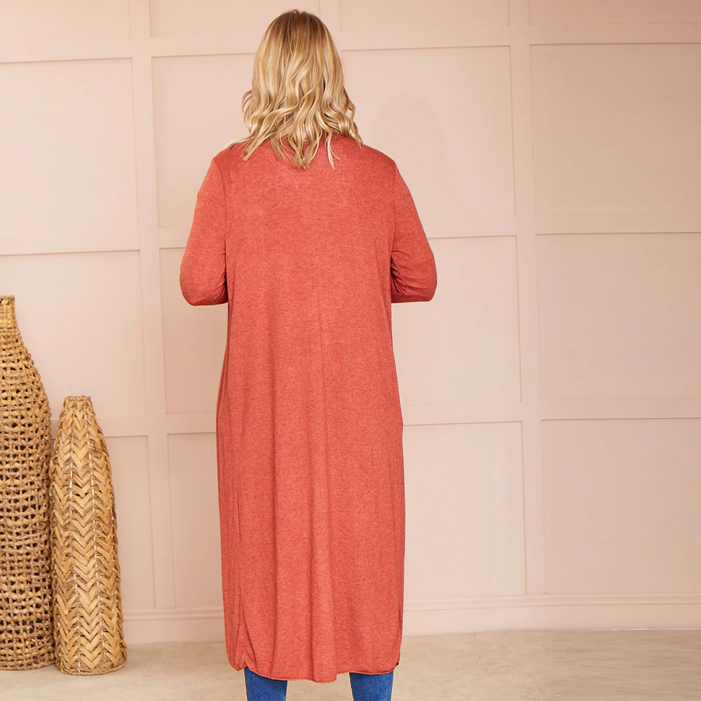 Emilia Cardigan (Terracotta) - Image 4