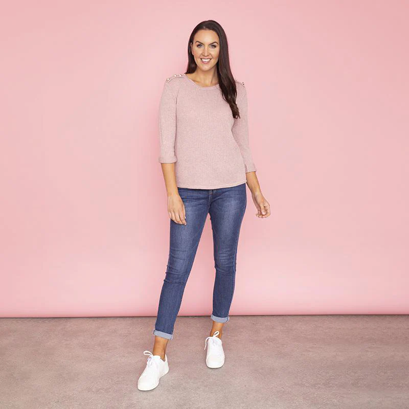 Zara Jumper (Pink) - Image 2