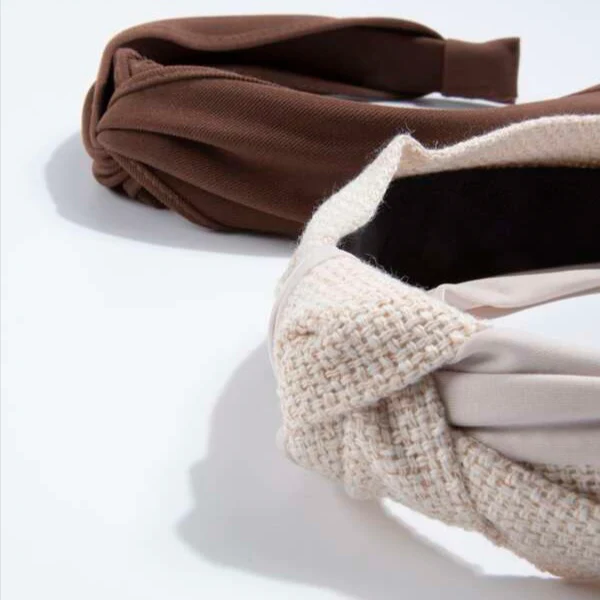 2pcs Knot Decor Hairband - Image 2