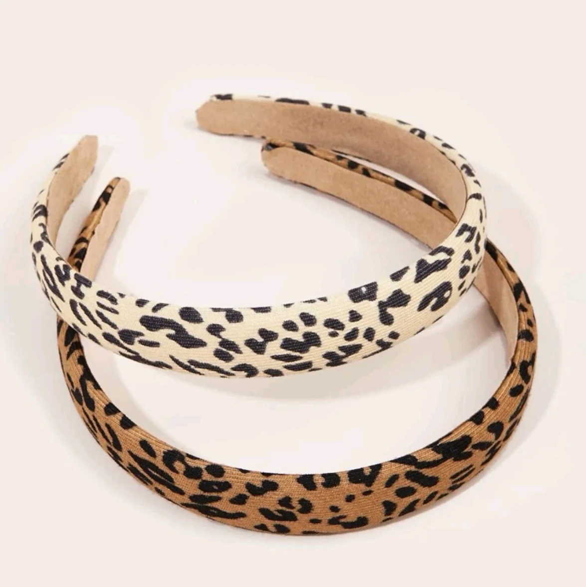 2pcs Simple Leopard Hairband - Image 2