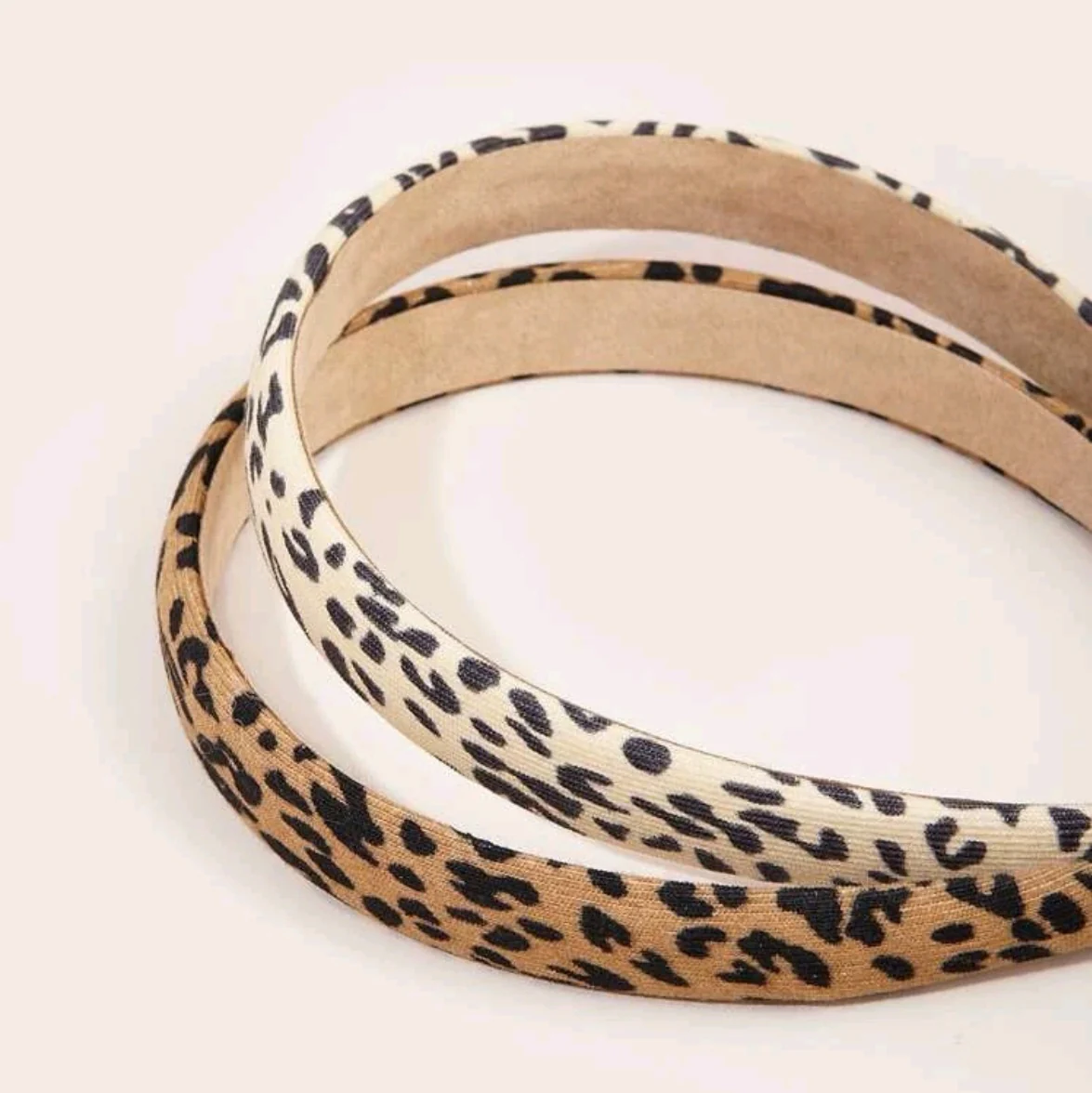 2pcs Simple Leopard Hairband - Image 3