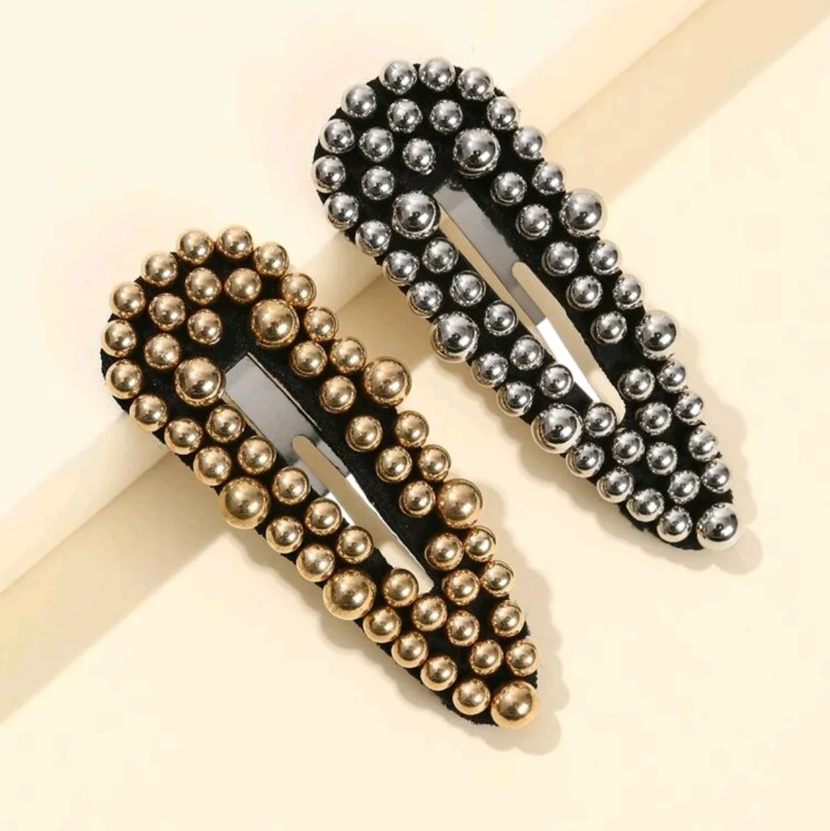 2pcs Large Ball Hair Clip