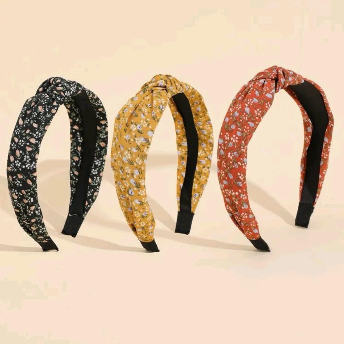 3pcs Ditsy Floral Hairbands - Image 3