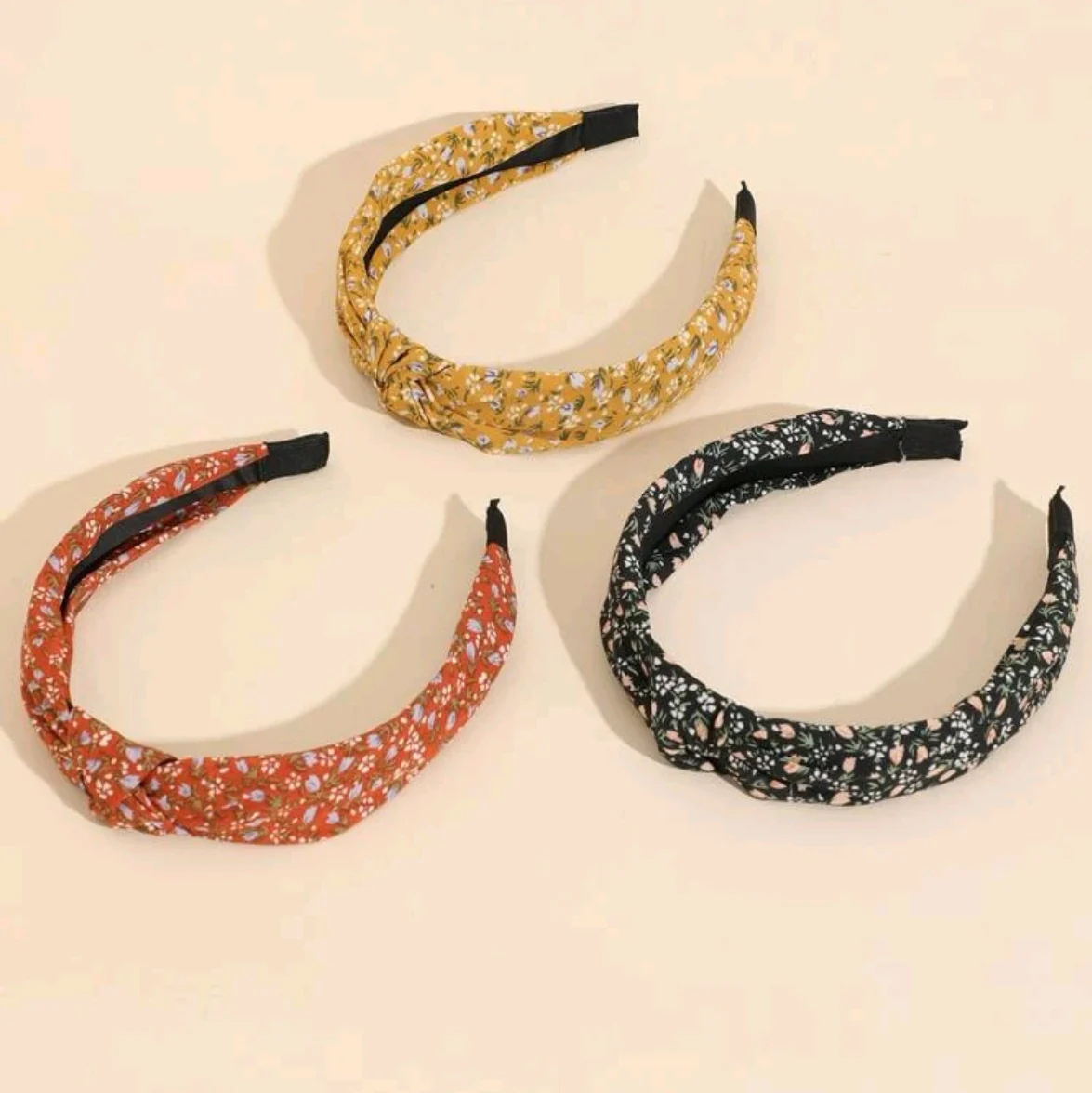 3pcs Ditsy Floral Hairbands - Image 4