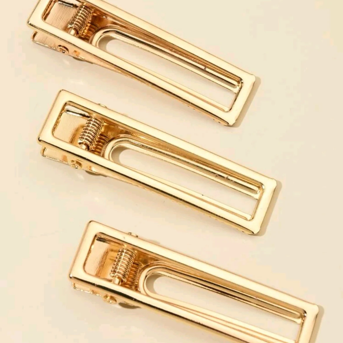 3pcs Geometric Hair Clip - Image 2