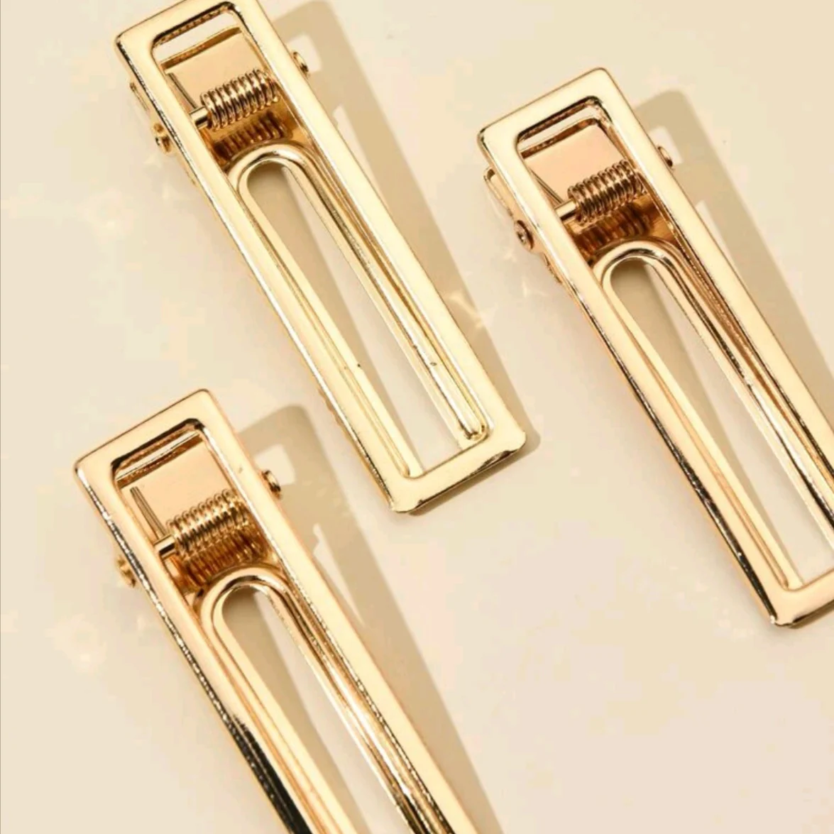 3pcs Geometric Hair Clip - Image 3