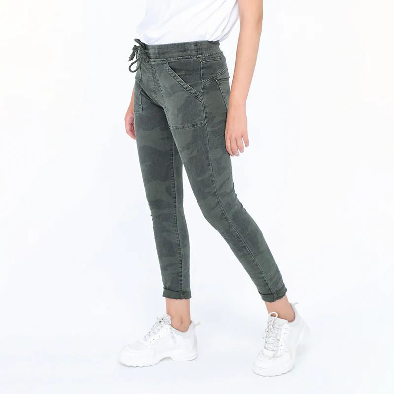 Clodagh Jeans (Army) - Image 2