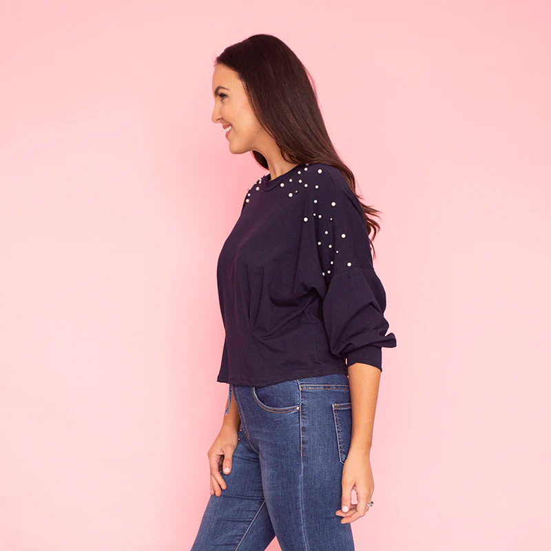 Virgo Jumper (Navy) - Image 3
