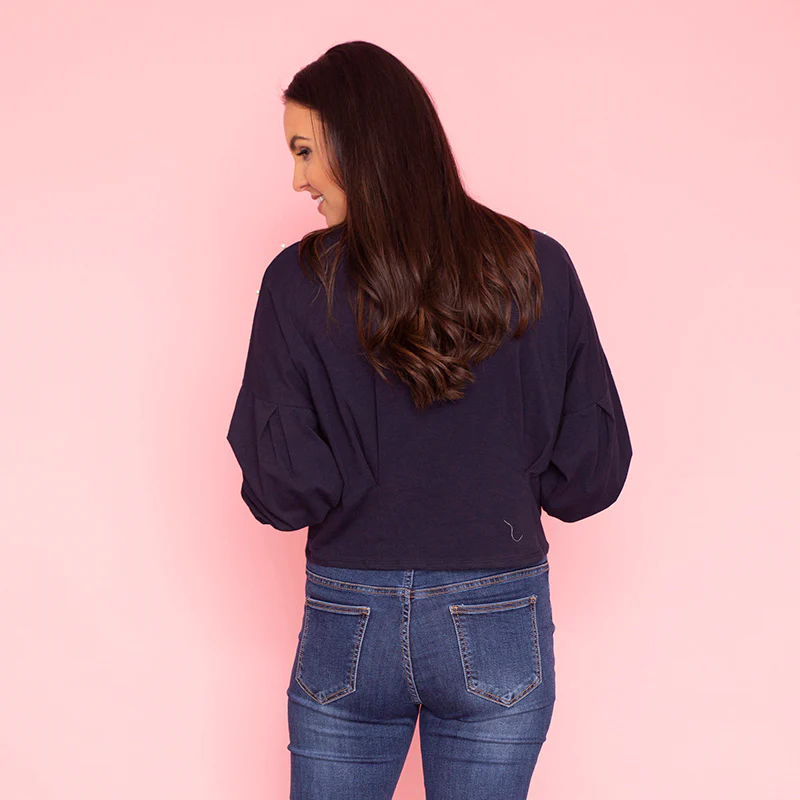 Virgo Jumper (Navy) - Image 4