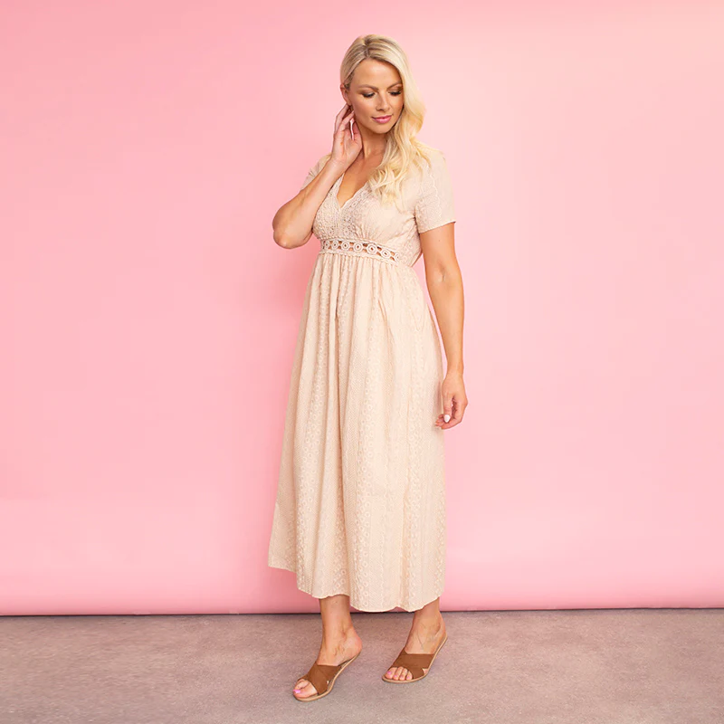 Tilly Dress (Beige) - Image 5