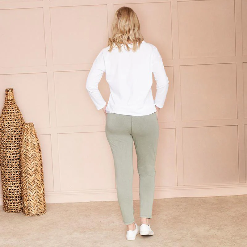 Sofia Jogger (Olive) - Image 4