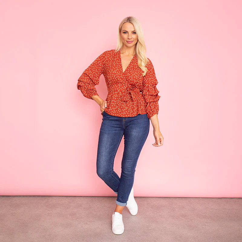 Arlom Top (Apricot) - Image 2