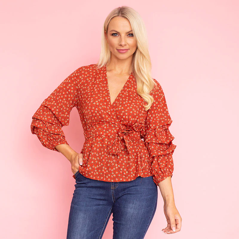 Arlom Top (Apricot) - Image 5