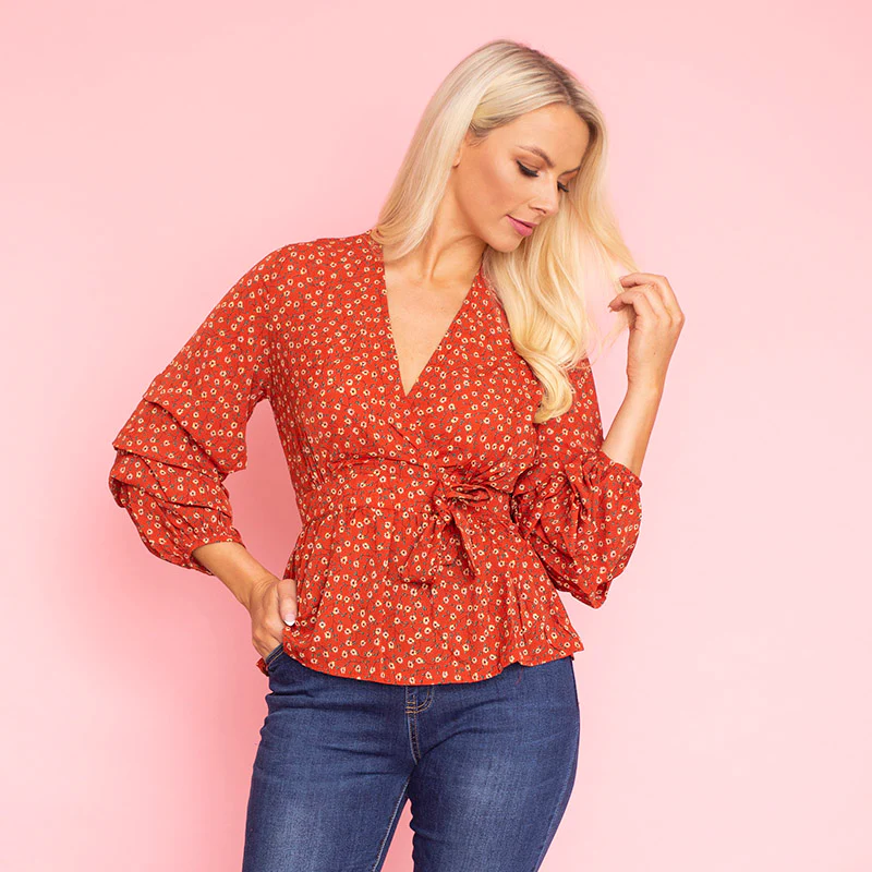 Arlom Top (Apricot) - Image 6
