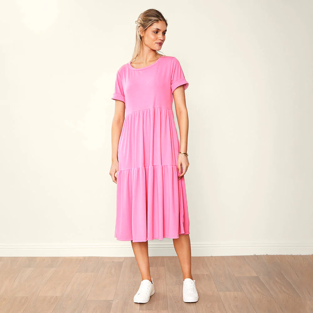 Aida Dress (Pink) - Image 4