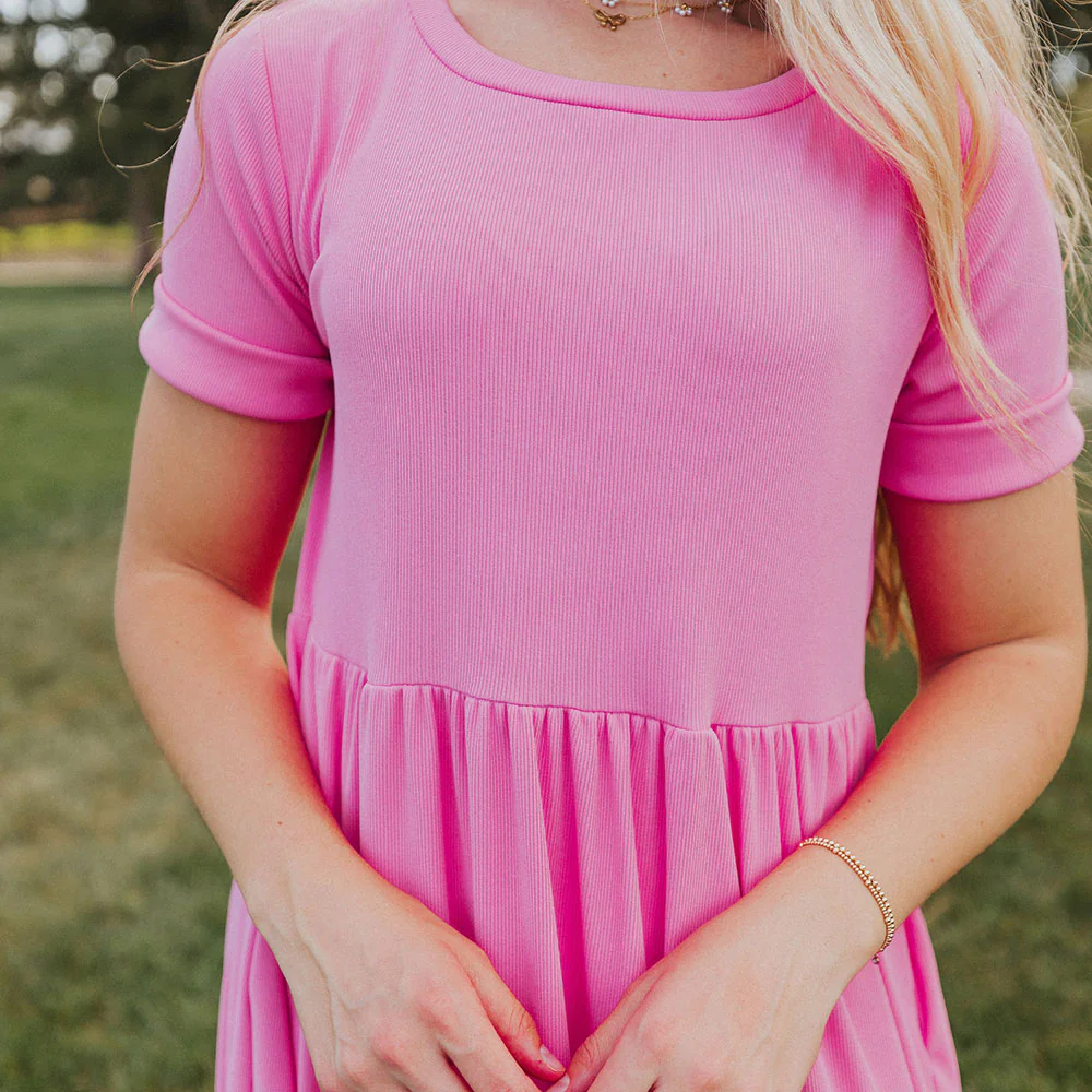 Aida Dress (Pink) - Image 7