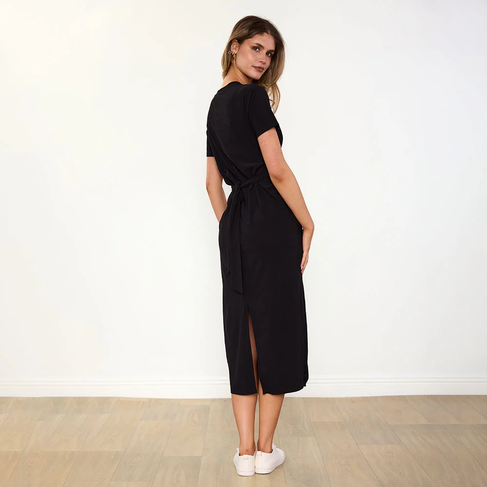 Alana Dress (Black) - Image 10