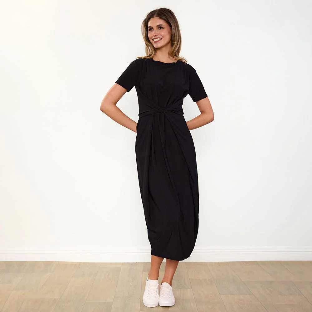 Alana Dress (Black) - Image 5