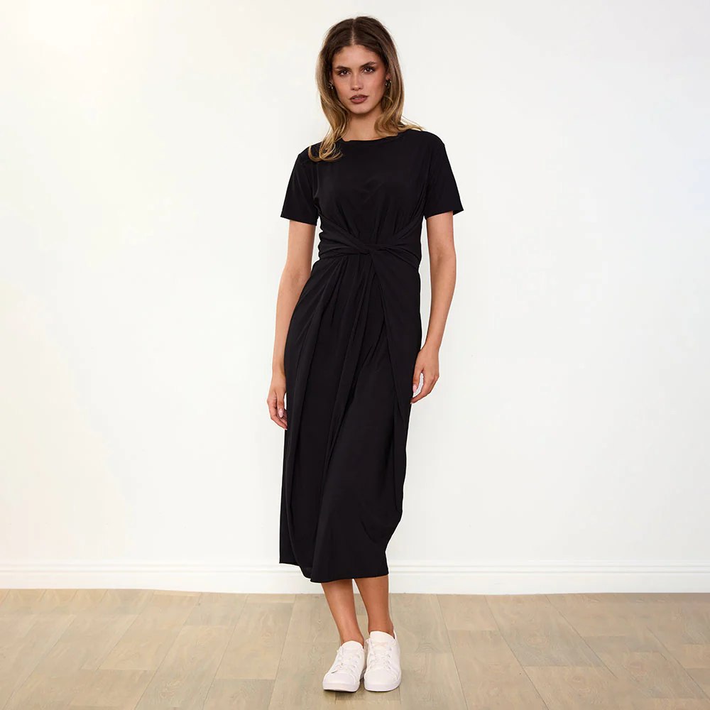 Alana Dress (Black) - Image 8
