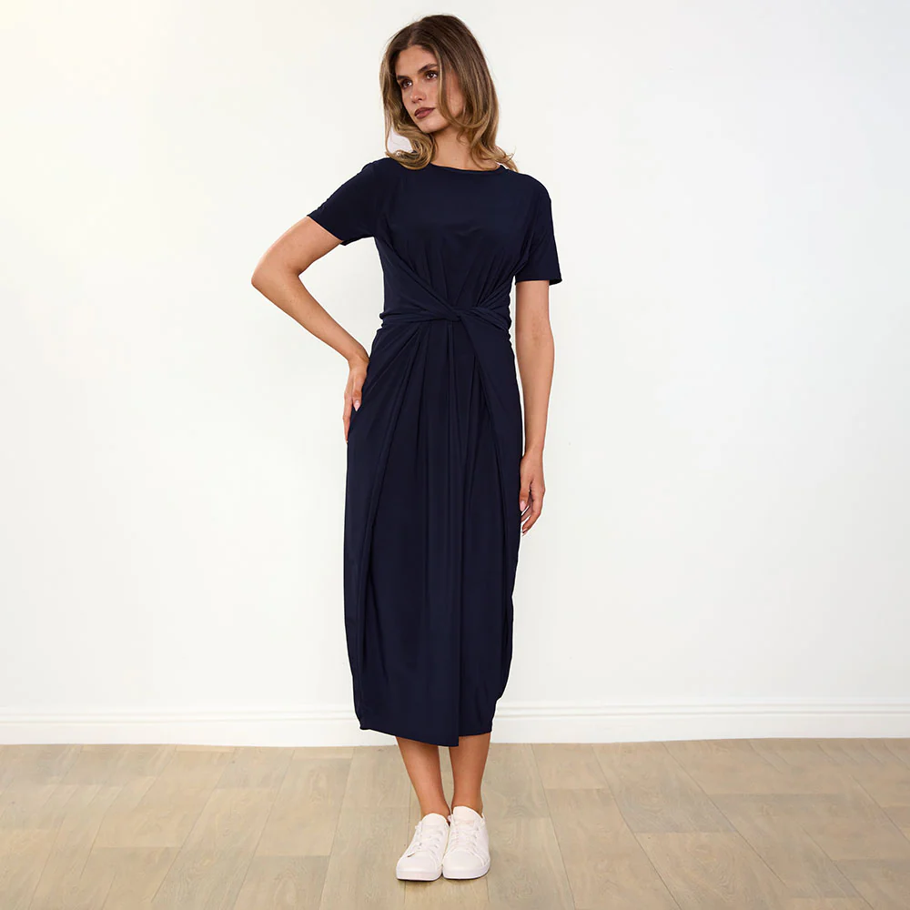 Alana Dress (Navy) - Image 10