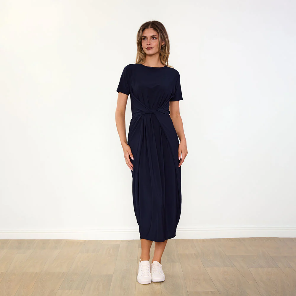 Alana Dress (Navy) - Image 4