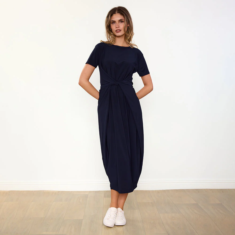 Alana Dress (Navy) - Image 5