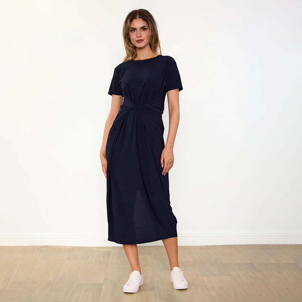 Alana Dress (Navy) - Image 6