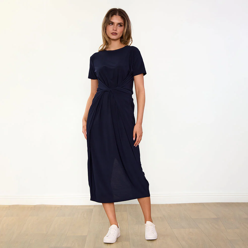 Alana Dress (Navy) - Image 7
