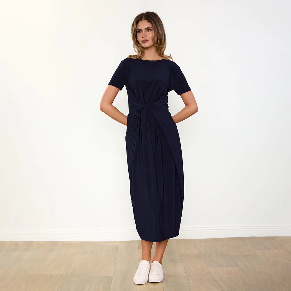 Alana Dress (Navy) - Image 8