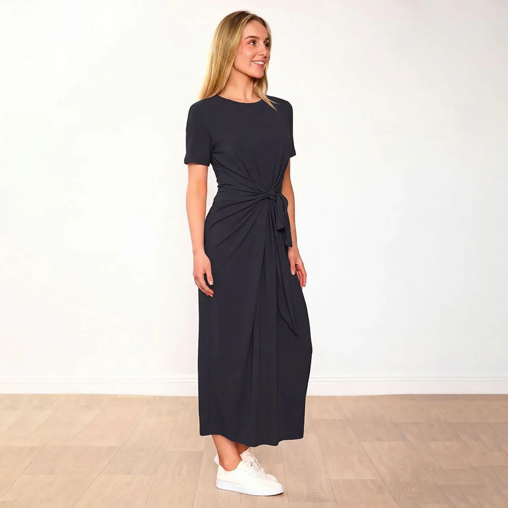 Alana Dress Black & Navy for €84.00 - Image 4
