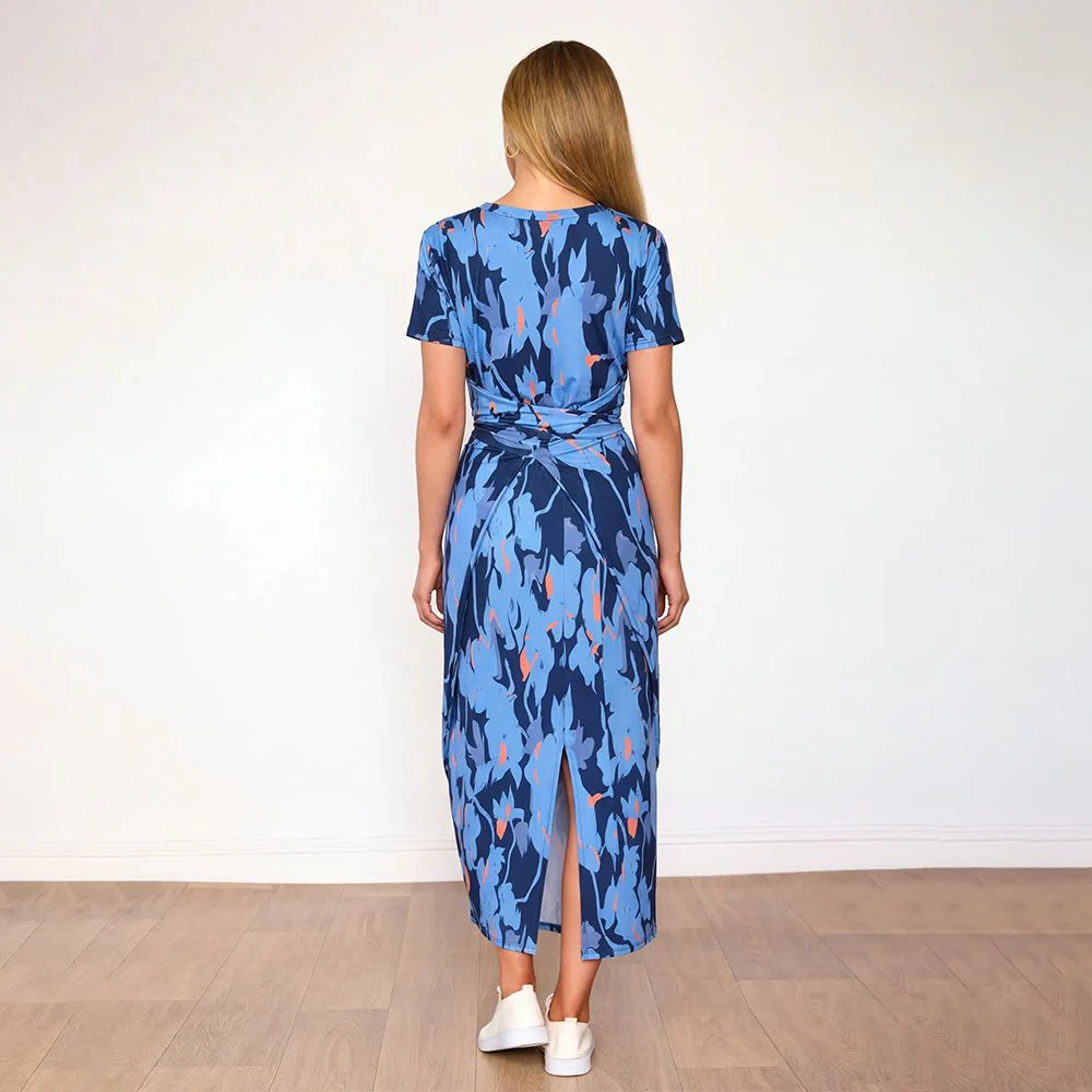 Alana Dress (Navy/Orange Abstract) & (Black) for €94.00 - Image 7