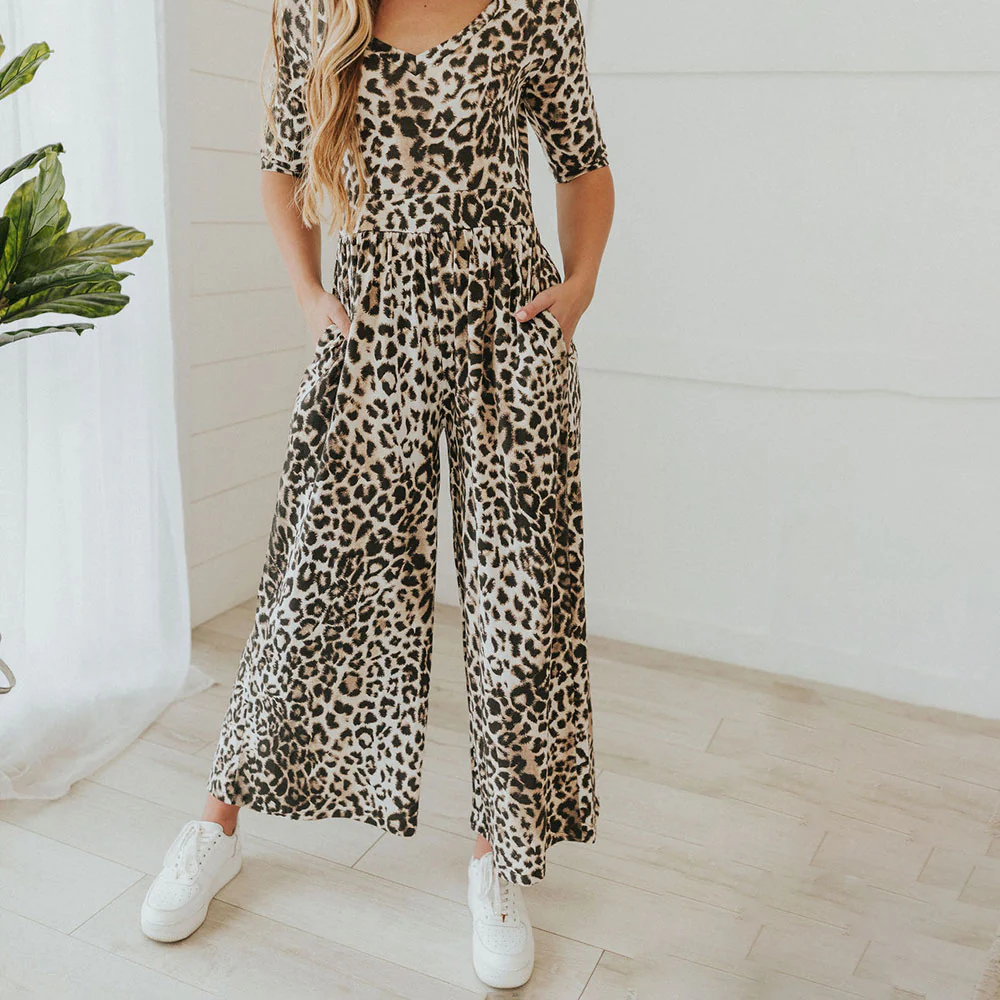 Alana Jumpsuit (Leopard) - Image 4