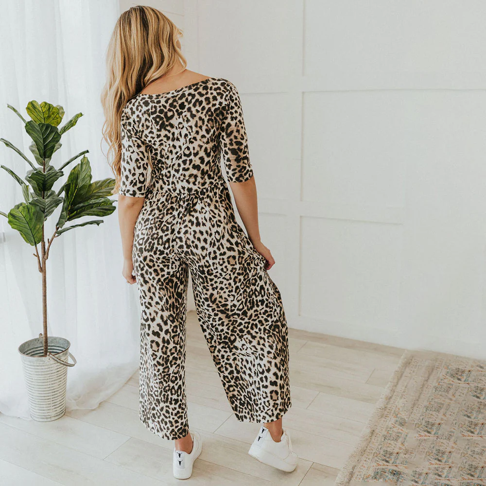 Alana Jumpsuit (Leopard) - Image 7