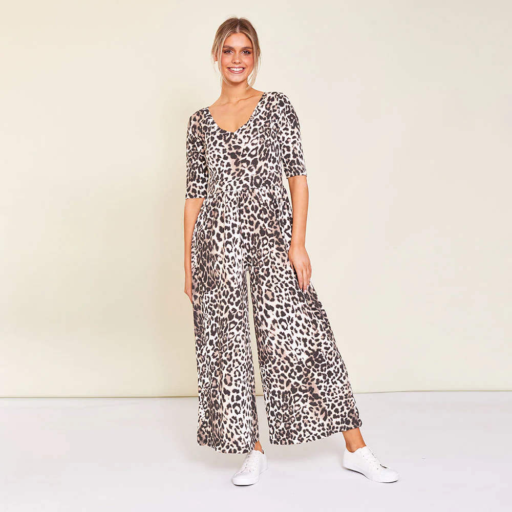 Alana Jumpsuit (Leopard) - Image 8