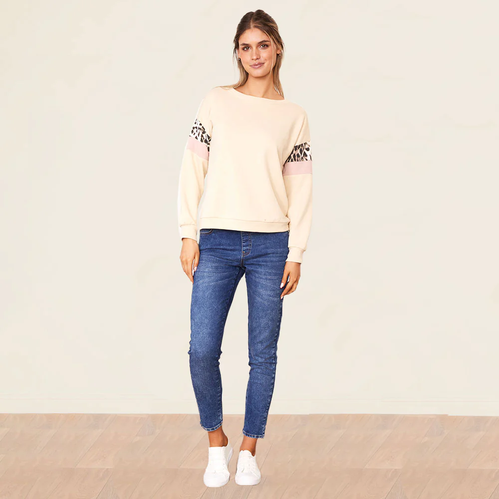 Ally Jumper (Cream/Pink) - Image 3
