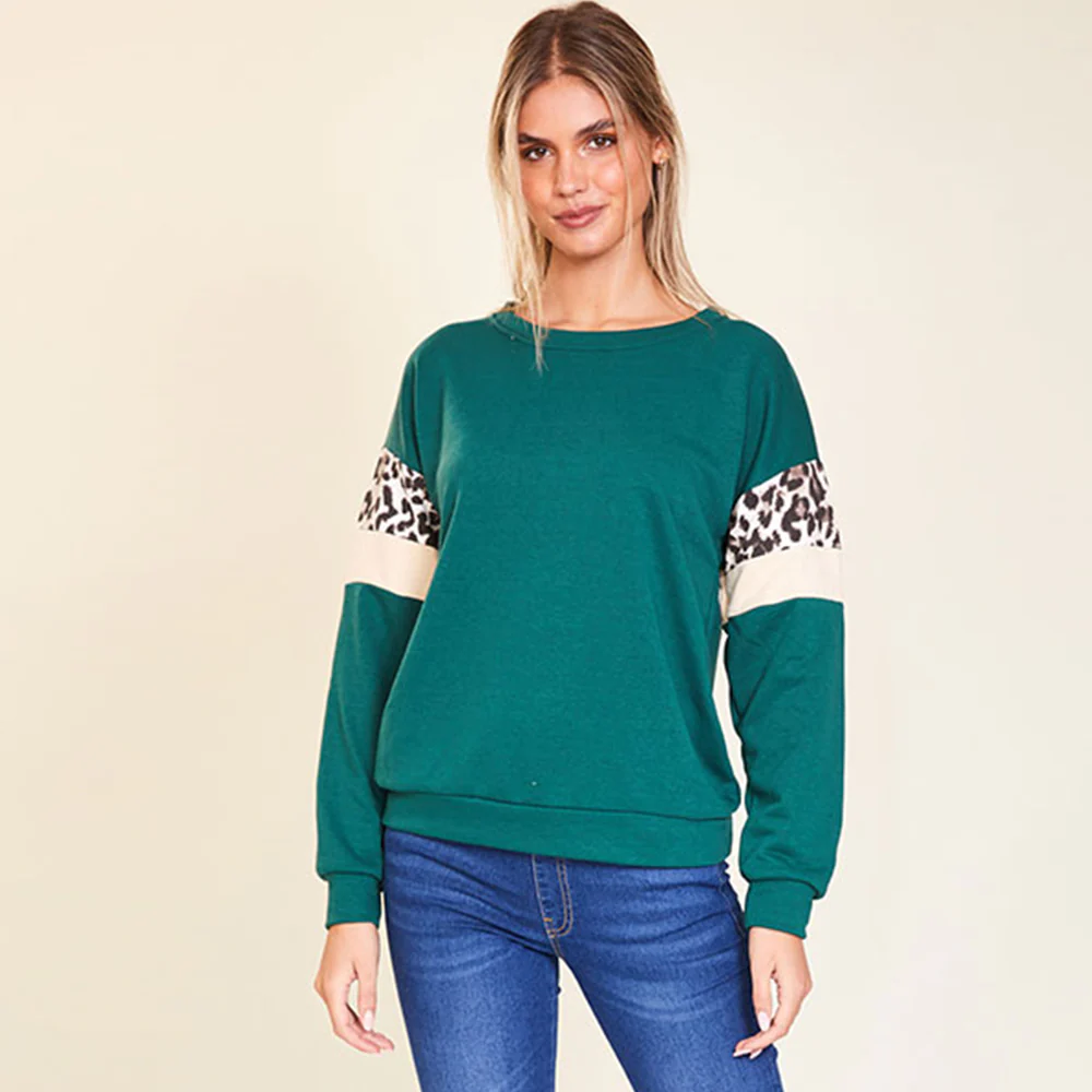 Ally Jumper (Green/Cream)