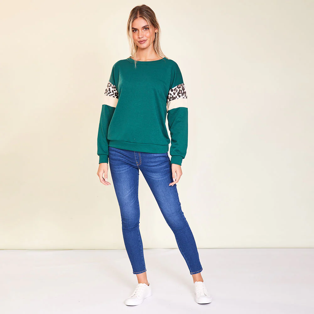 Ally Jumper (Green/Cream) - Image 3