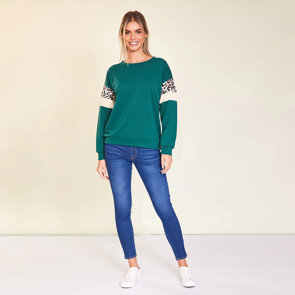 Ally Jumper (Green/Cream) - Image 4