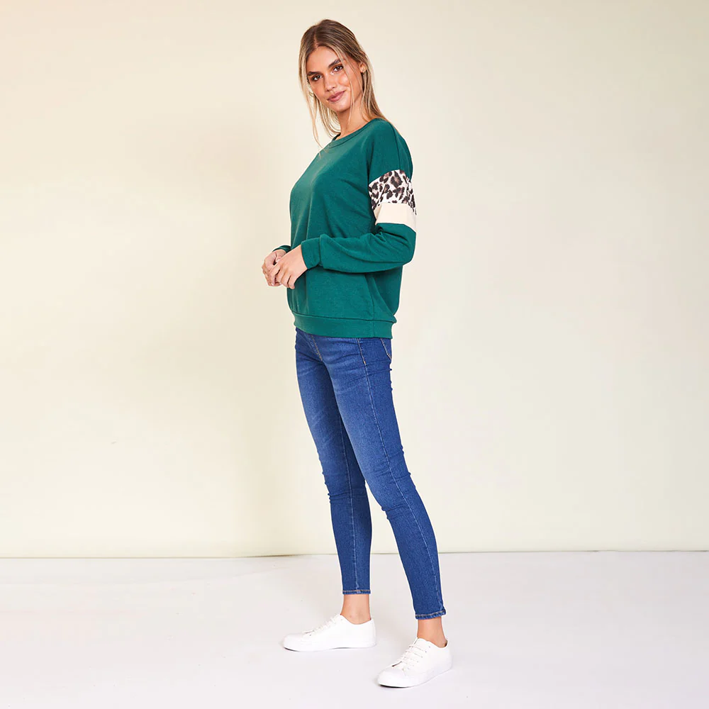 Ally Jumper (Green/Cream) - Image 7