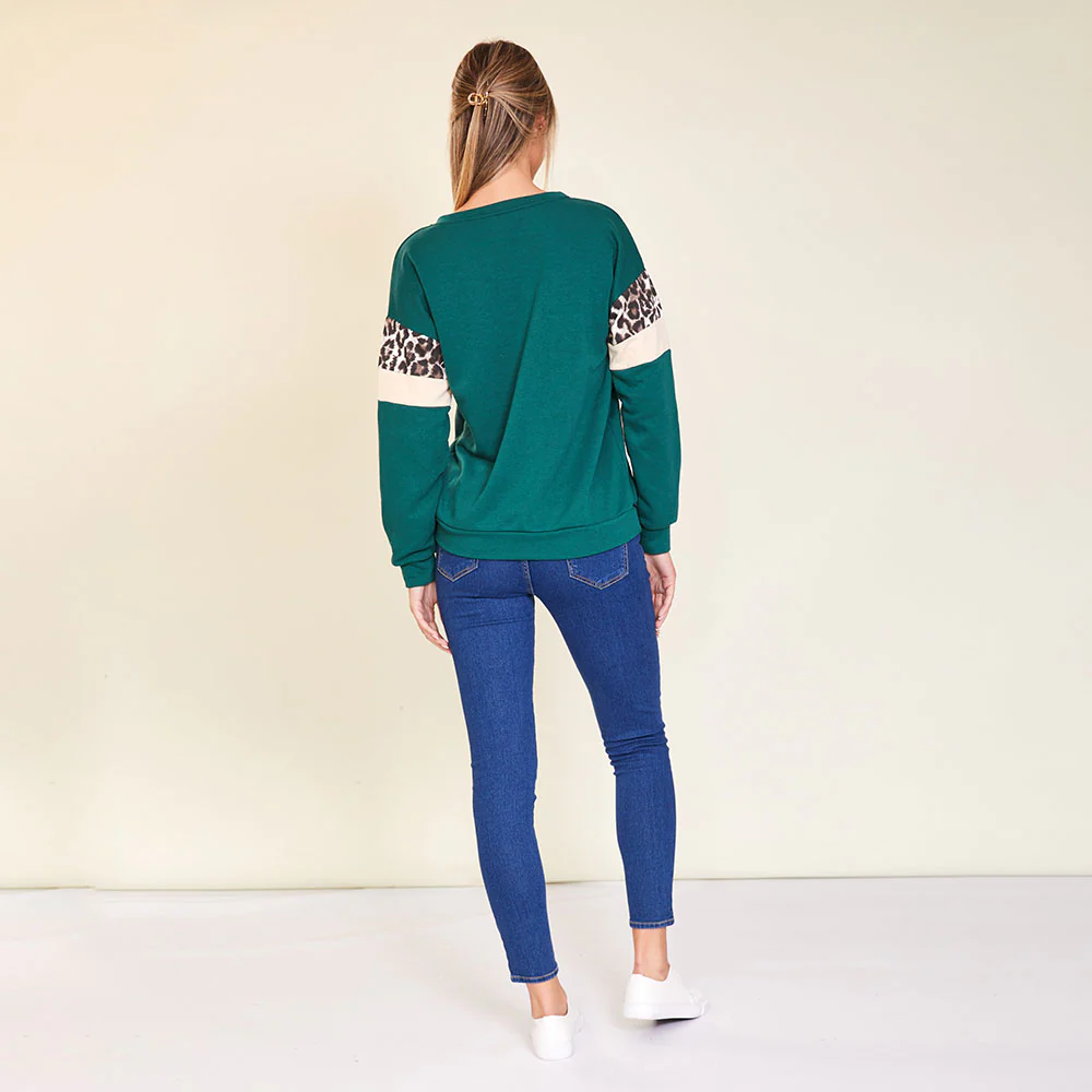 Ally Jumper (Green/Cream) - Image 8