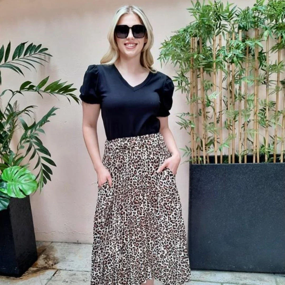Tilly Skirt (Leopard) - Image 2