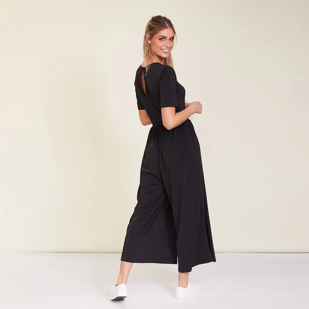 Amari Jumpsuit (Black) - Image 10
