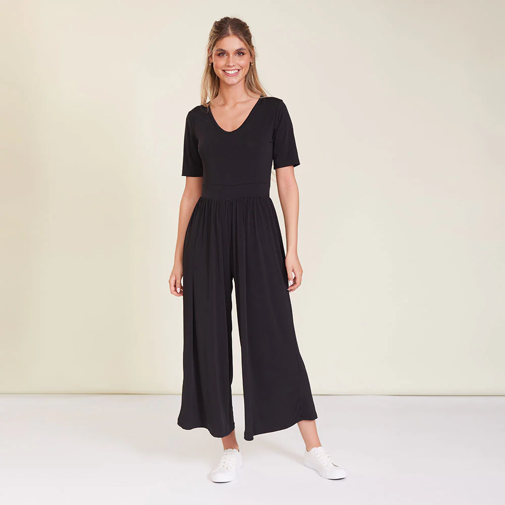 Amari Jumpsuit (Black) - Image 2