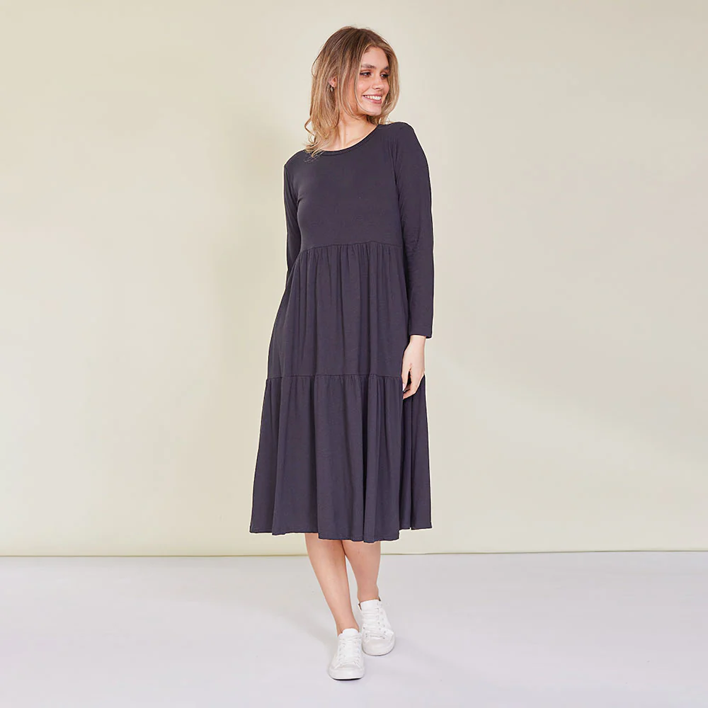 Amber Dress (Black) - Image 3