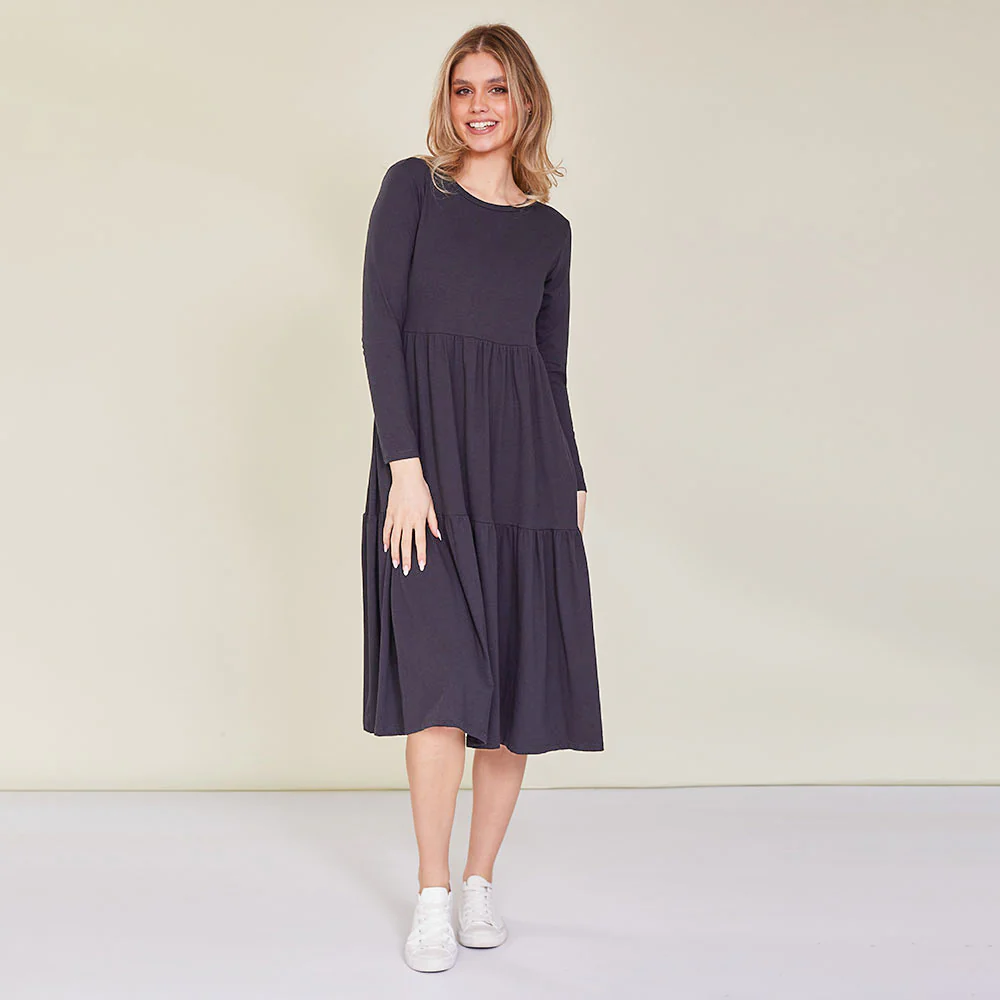 Amber Dress (Black) - Image 4